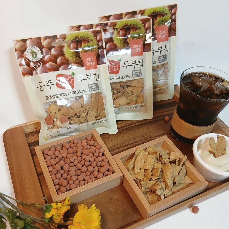 공주알밤 두부칩 30g*10봉