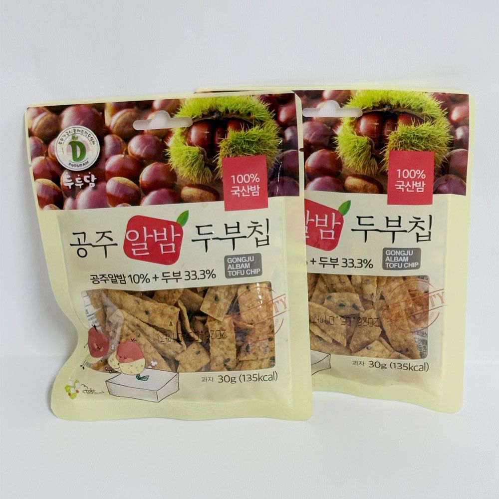 공주알밤 두부칩 30g*10봉