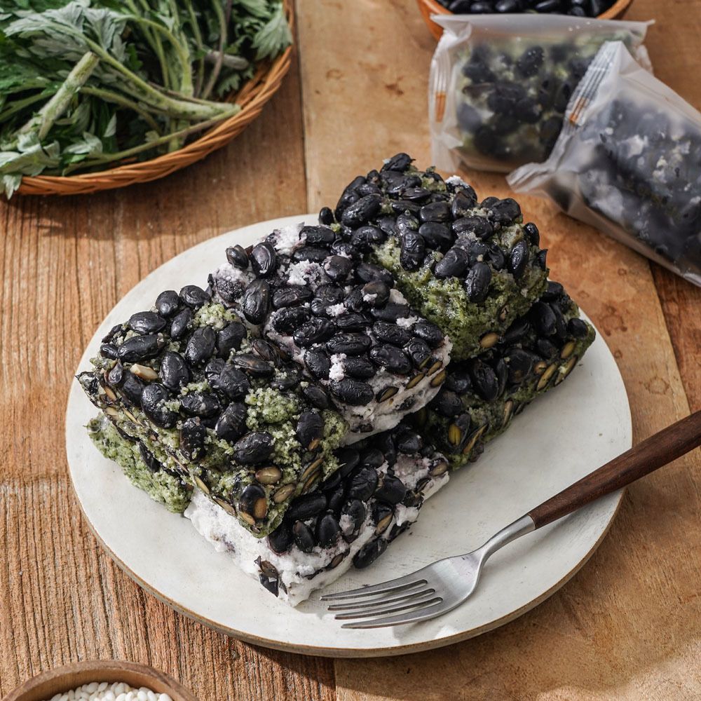 [보약떡집] 공주 서리태 설기 100g (3종 택1)