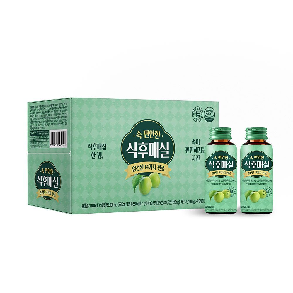 [태전약원] 식후매실 100ml*10병
