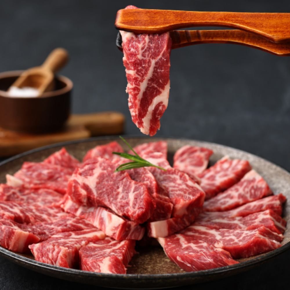 [명절선물세트] 소갈비살 200g 4팩 선물세트 (총 800g)