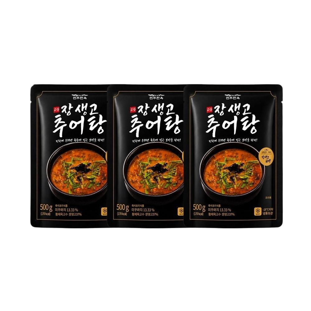 완주맛집 장생고 추어탕 500g x 3개