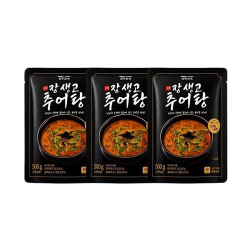 완주맛집 장생고 추어탕 500g x 3개