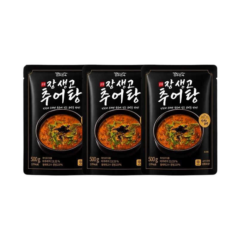 완주맛집 장생고 추어탕 500g x 3개