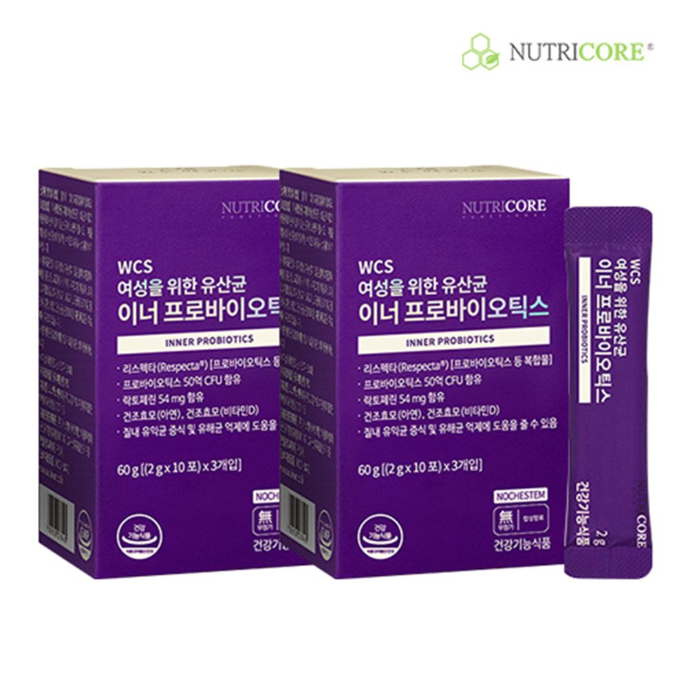 [뉴트리코어] 이너 프로바이오틱스 2박스(2개월분)