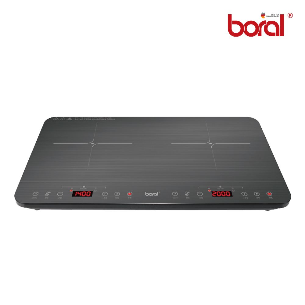 보랄 더 셰프 대형 더블 2구 인덕션  BR-D3500FS    