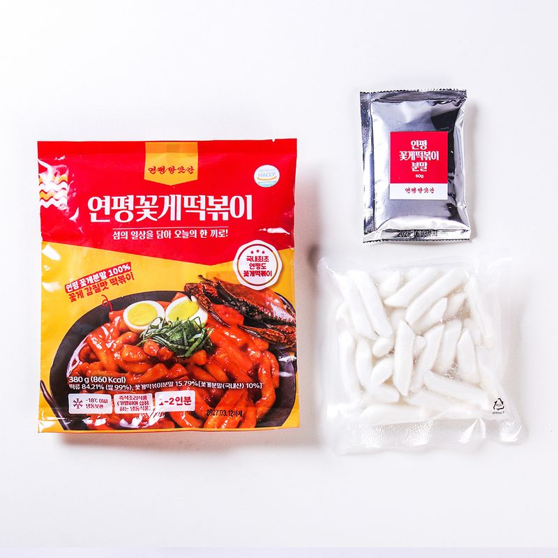 연평꽃게떡볶이(2인, 380g) 2팩 연평도 꽃게로 완성한 별미