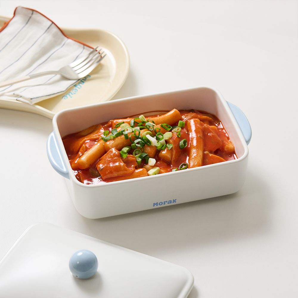 [메종오브제] 윤도자기 모락 직사각 요리 찜기