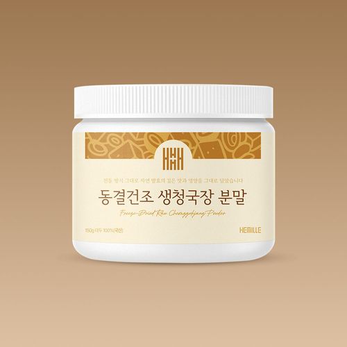 김소형 원장 국산 생청국장 가루 100% 약콩 NON-GMO 청국장분말 150g