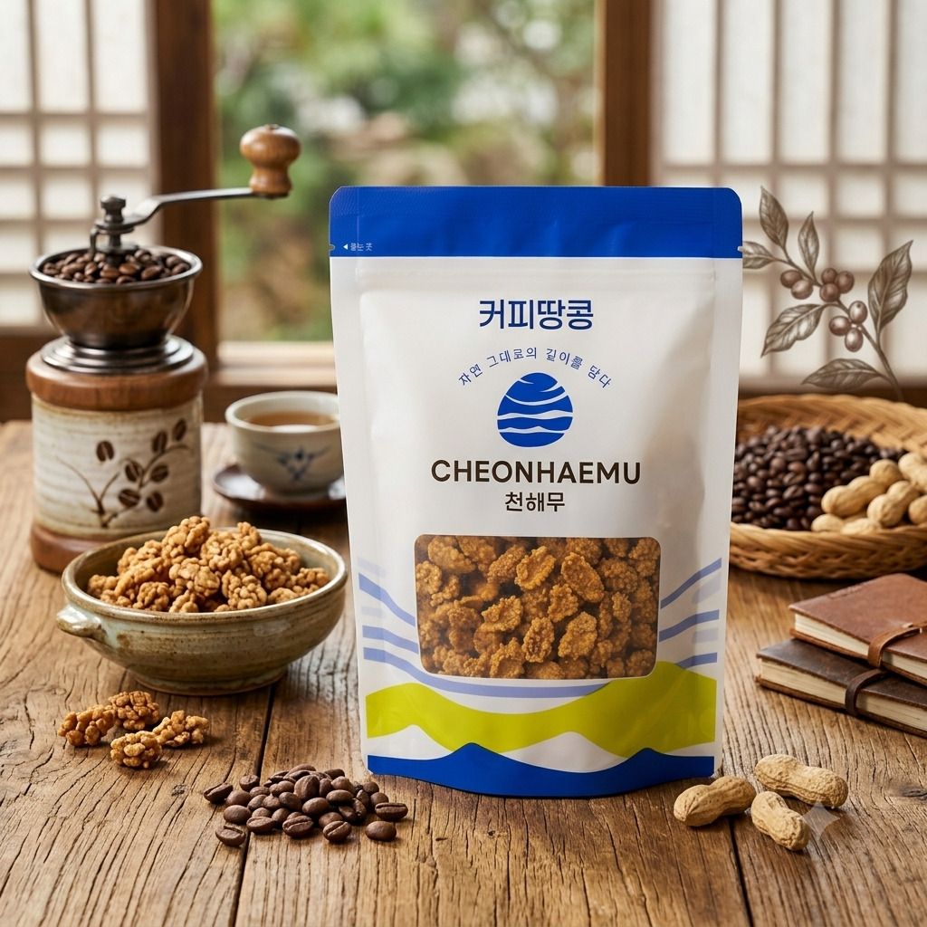 천해무 꿀땅콩/커피땅콩 200g