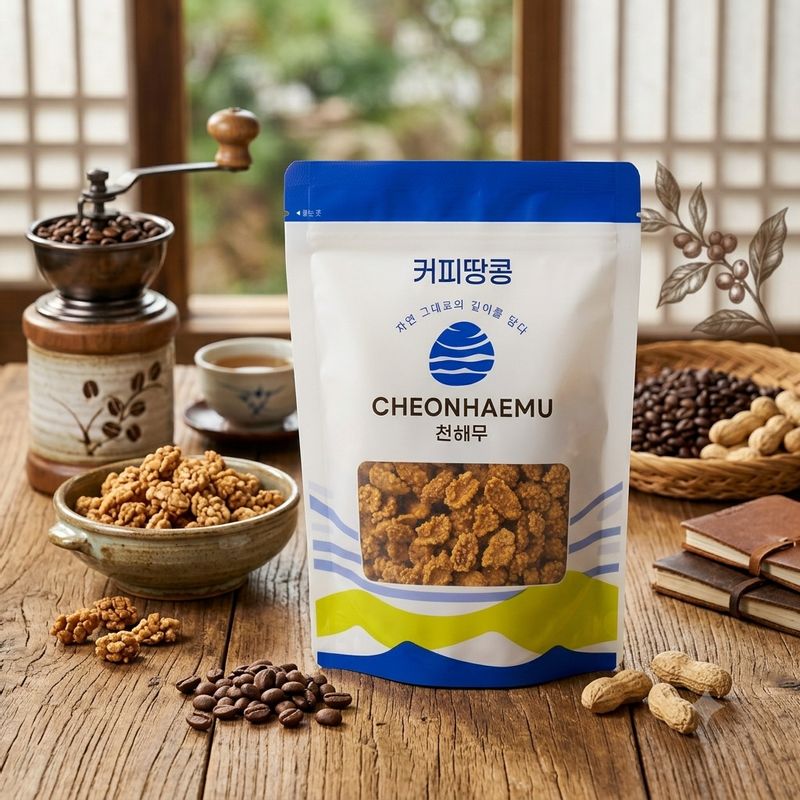 천해무 꿀땅콩/커피땅콩 200g