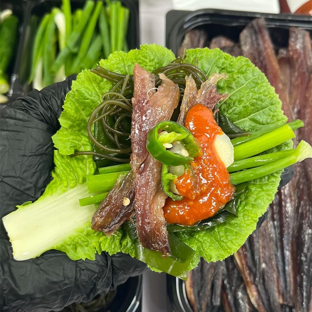 손질 햇과메기 10미 풀세트 (10미+야채세트+비법초장)