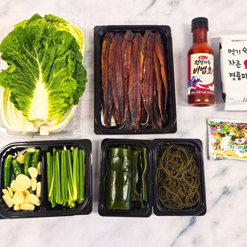손질 햇과메기 10미 풀세트 (10미+야채세트+비법초장)