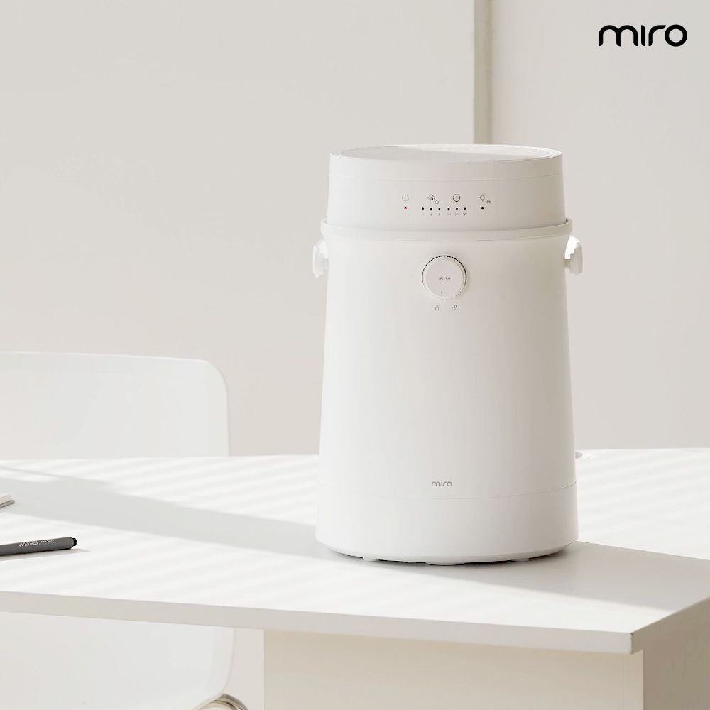 [무료배송] 미로 가열이지 미로팟 가열식 가습기 miro-MSH03 4L 무드등 자동세척