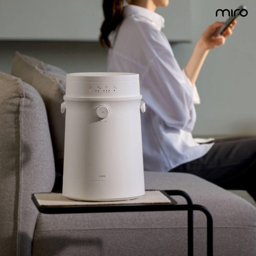 [무료배송] 미로 가열이지 미로팟 가열식 가습기 miro-MSH03 4L 무드등 자동세척