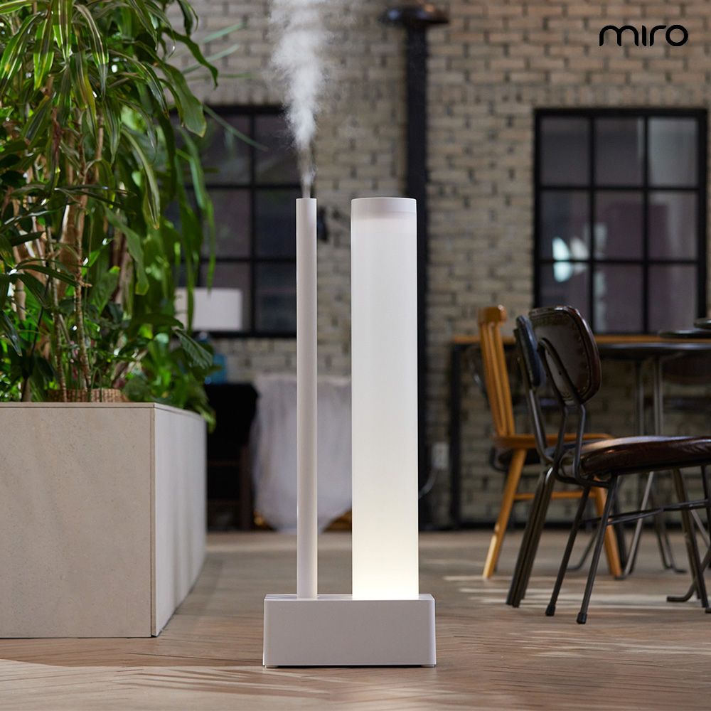 [무료배송] 미로 대용량 IoT 복합식 가습기 miro-twin 10L 무드등 저소음 UV살균
