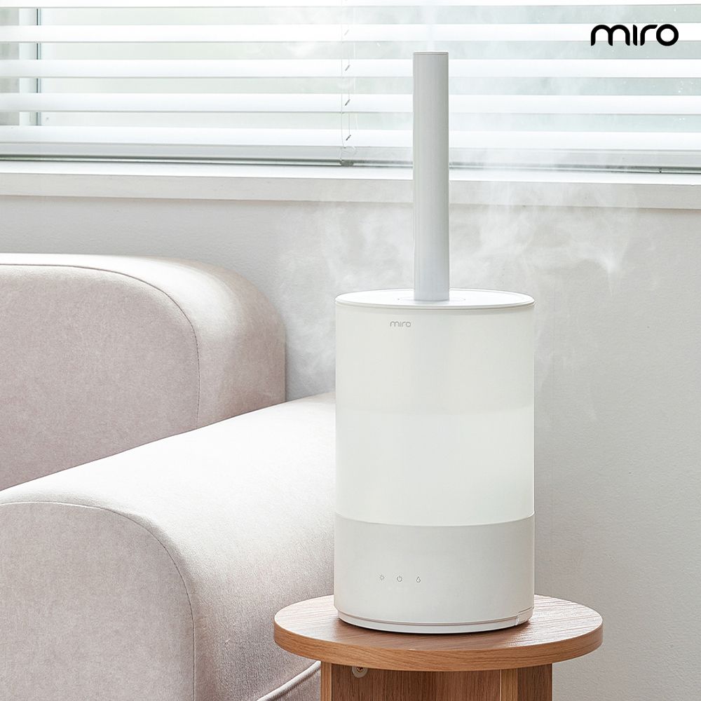 [무료배송] 미로 컴팩트 간편세척 초음파 가습기 miro-MH-mini 4L 무드등 저소음 간편 통세척