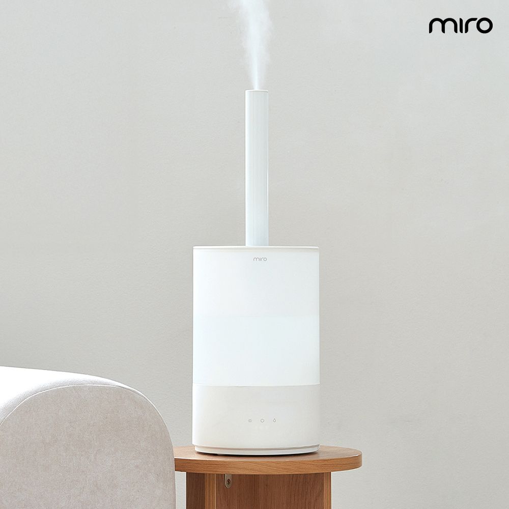[무료배송] 미로 컴팩트 간편세척 초음파 가습기 miro-MH-mini 4L 무드등 저소음 간편 통세척
