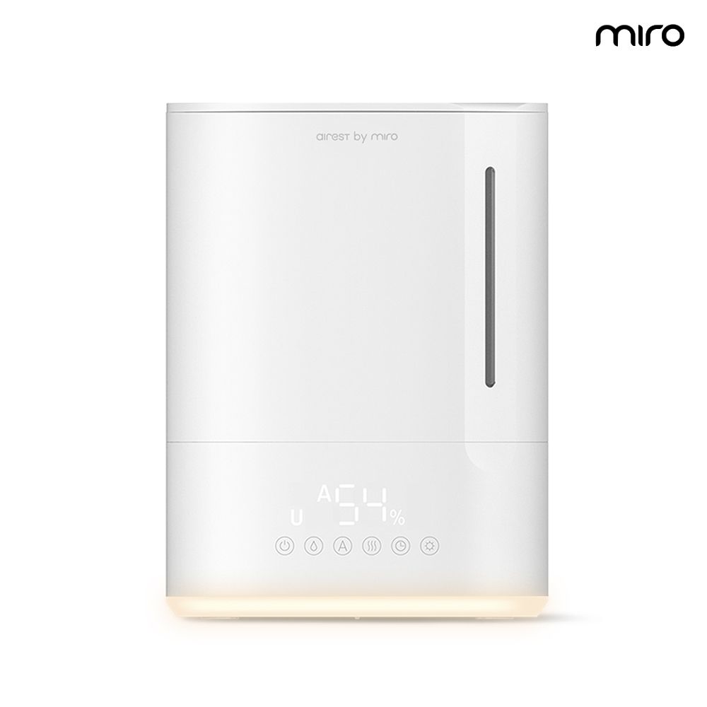 [무료배송] 미로 에어레스트 복합식 가습기 히트 miro-ARPH02RE 6L 무드등 저소음 UV살균 통세척