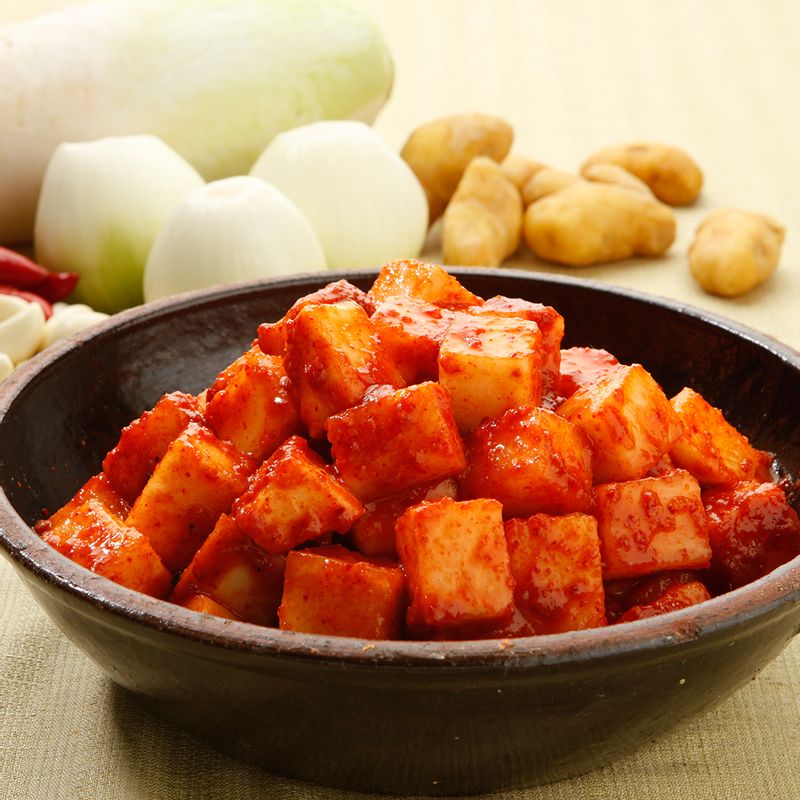 HACCP 다경김치 국내산 김치 깍두기