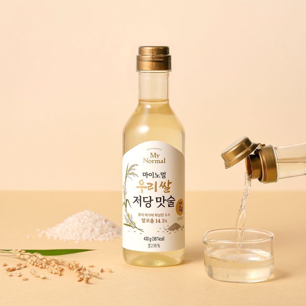 마이노멀 우리쌀 저당 맛술 430g