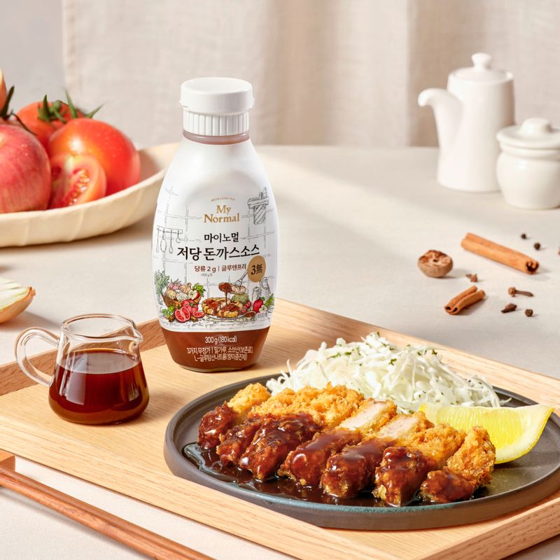 마이노멀 저당 돈까스 소스 300g