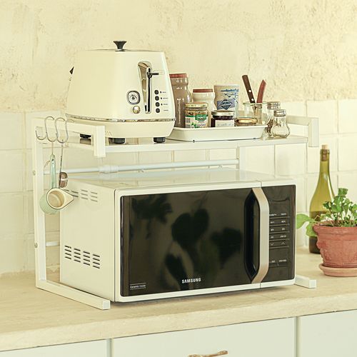 엘픽 늘어나는 매직선반 (블랙/화이트)