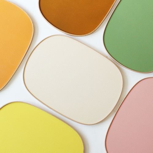 국내제작 자작나무 오벌 컬러트레이