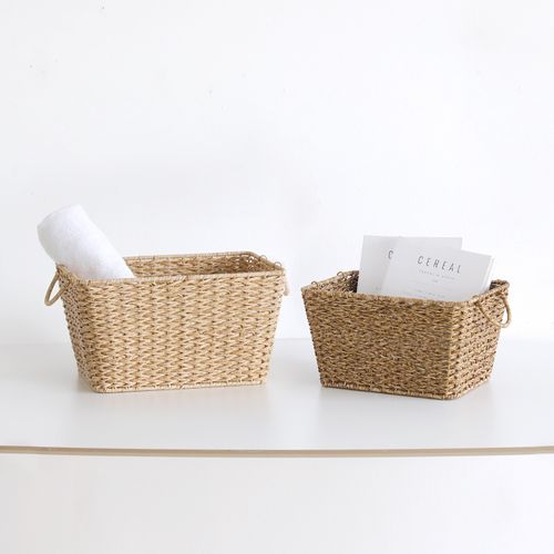 PP 라탄 손잡이 바스켓 (옵션선택)