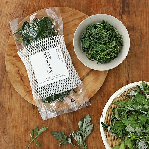 제주 자연산 데친 쑥 150g*4팩