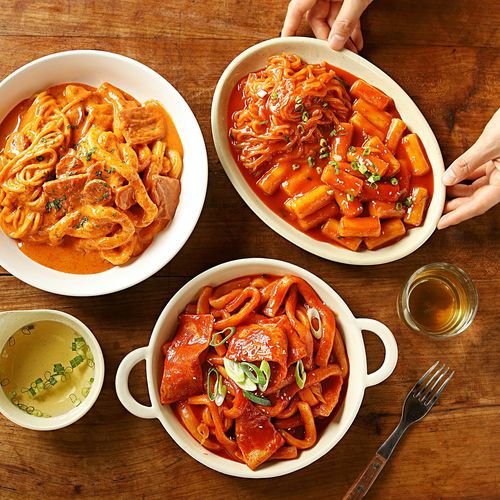 두끼 즉석 떡볶이/쫄볶이 /로제 세트 (옵션선택)