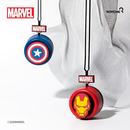 마블 아이언맨/캡틴 선풍기 목걸이형