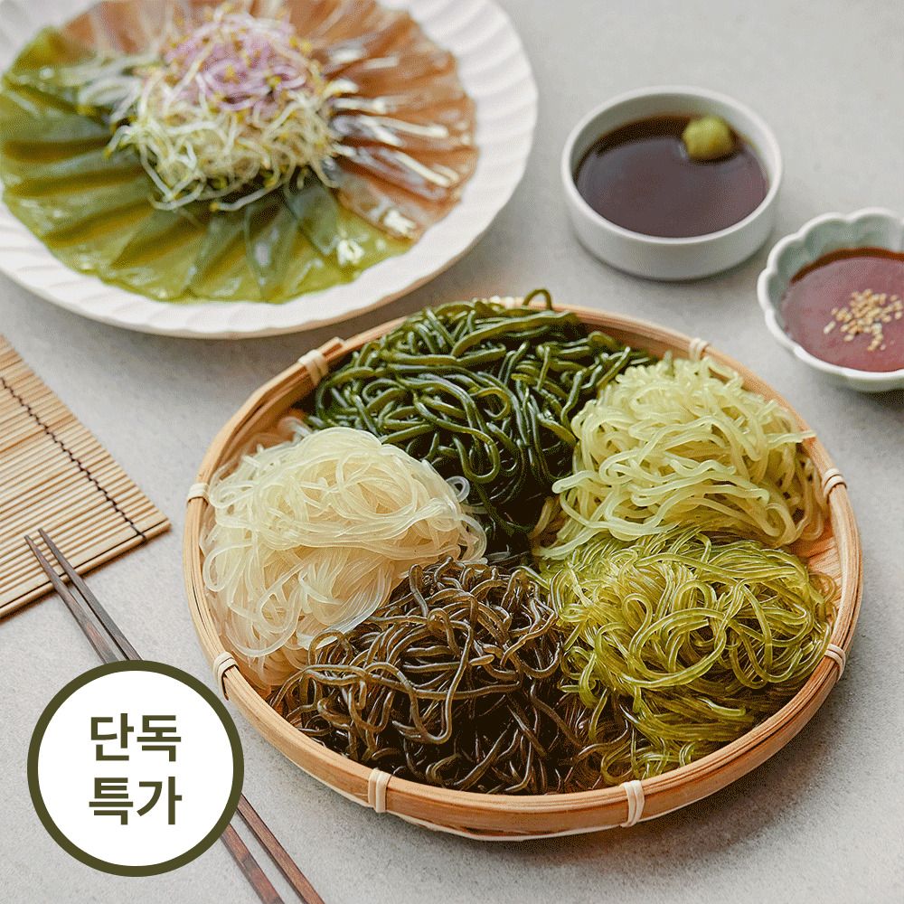 [해조미] 가벼운 한 끼! 미역/톳/다시마 국수 10팩