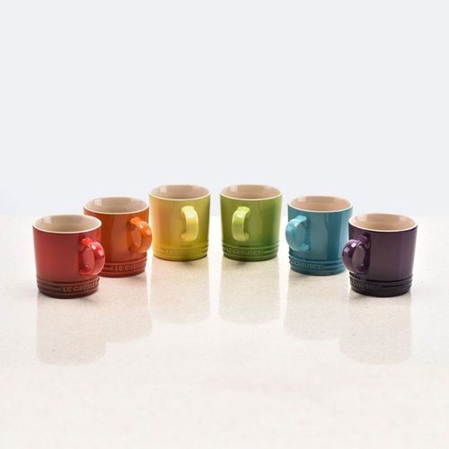 르크루제 레인보우 머그 6p SET
