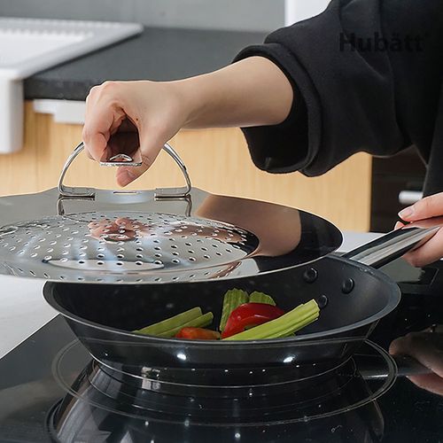 휴바트 스텐 프라이팬 멀티 팬커버 팬덮개 (~32cm)