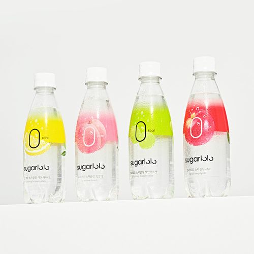 슈가로로 0kcal 제로 스파클링 레몬사이다/사과/샤인머스캣/복숭아(350ml x 24병)