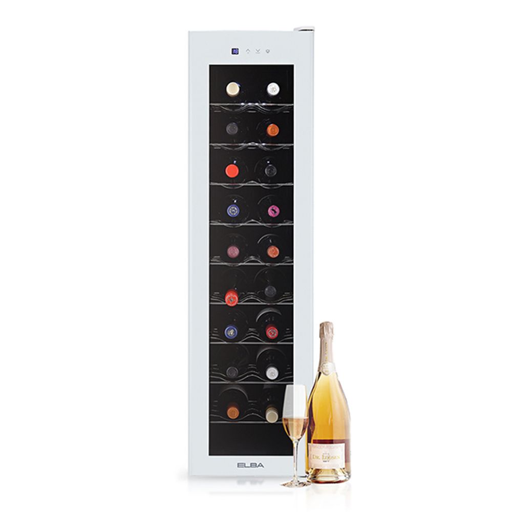 엘바 퓨어화이트 슬림 와인셀러 60L EW60W18