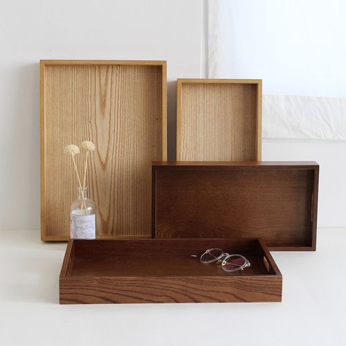 국내제작 손잡이 직사각쟁반 시리즈