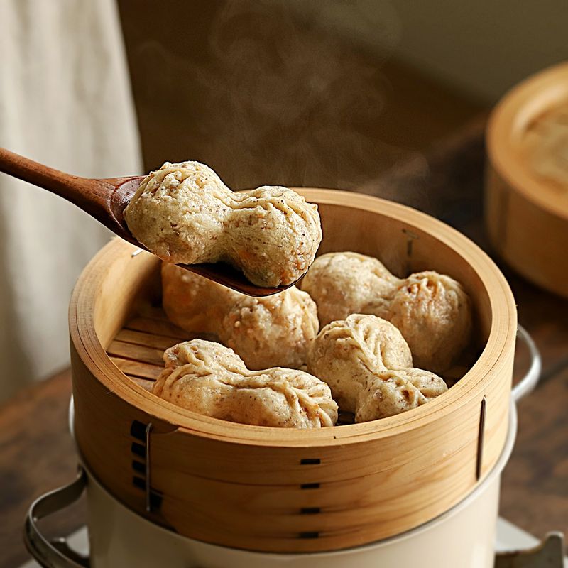 돼지네 우도 땅콩만두 1.2kg(17개입)