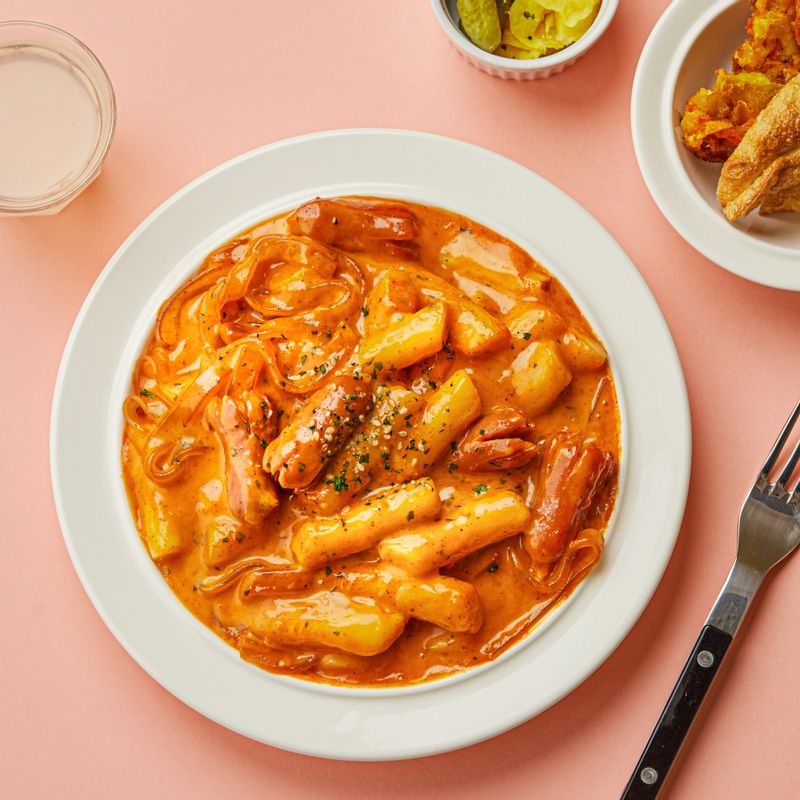 우리의떡볶이 매콤로제