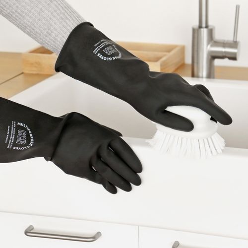 카모메키친 블랙 다용도 고무장갑