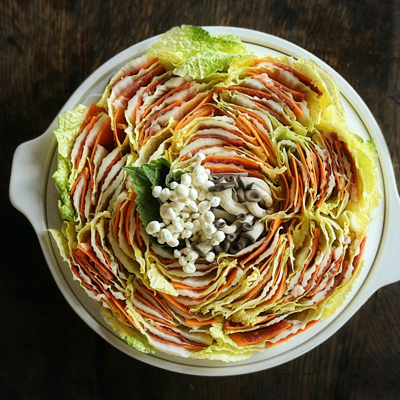 차돌박이 배추찜