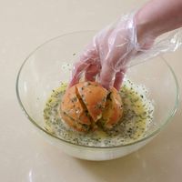 마늘빵 굽기 Step 3