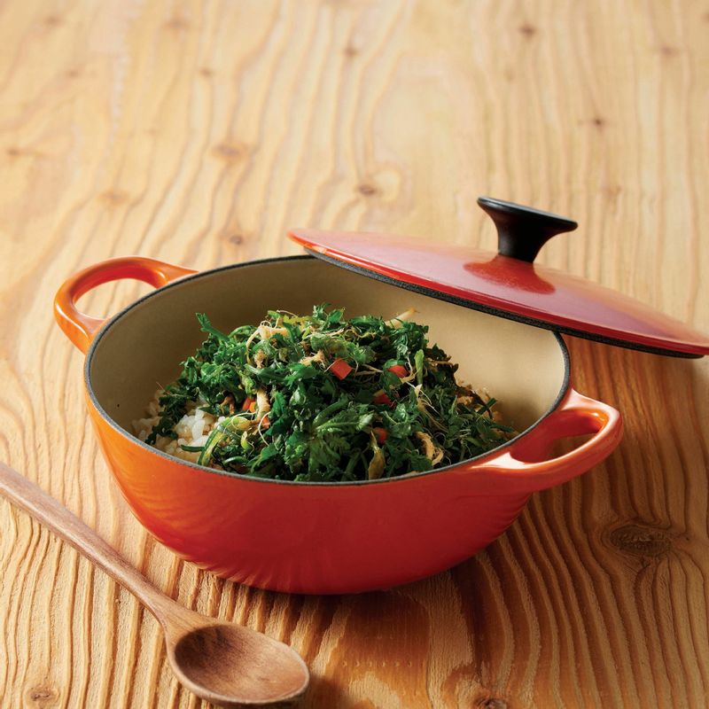 봄냉이 아마씨밥