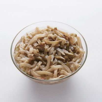 짜사이는 흐르는 물에 씻어서 짠기를 빼주세요.
