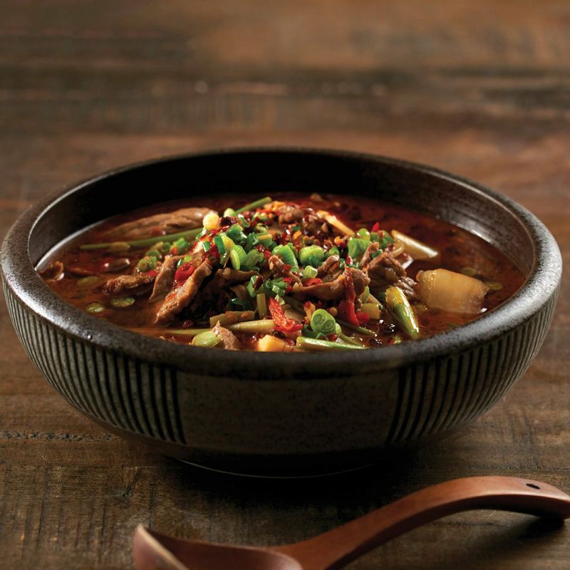 사천식 차돌박이 탕(수자육편)