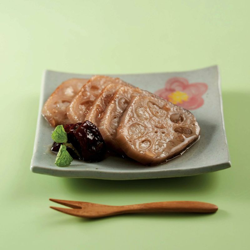 통 연근 찹쌀밥