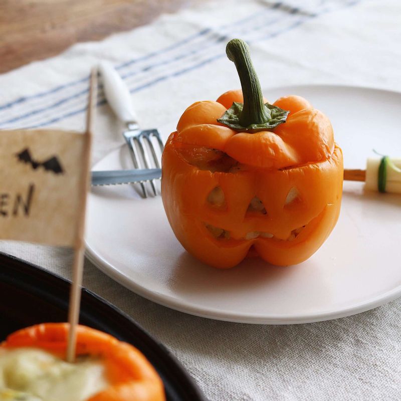 리조토와 함께 파프리카컵도 맛있게 즐겨보세요.