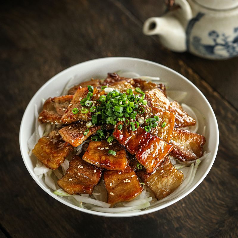 삼겹살,삼겹살덮밥,덮밥,한그릇,한끼