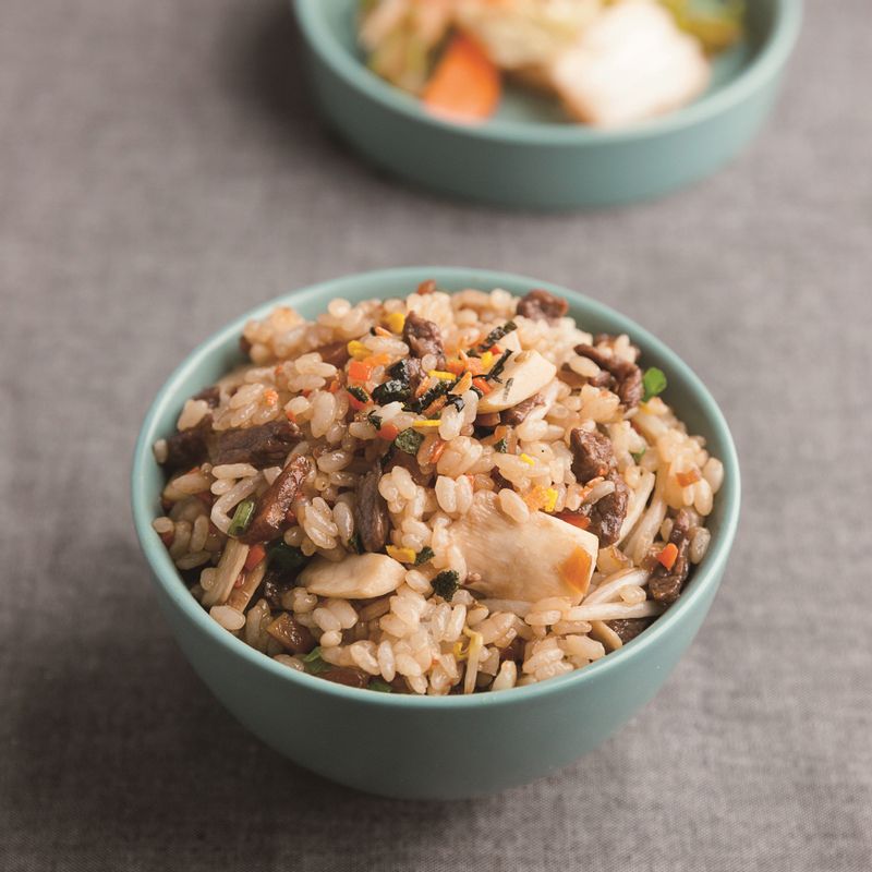 소고기숙주볶음밥